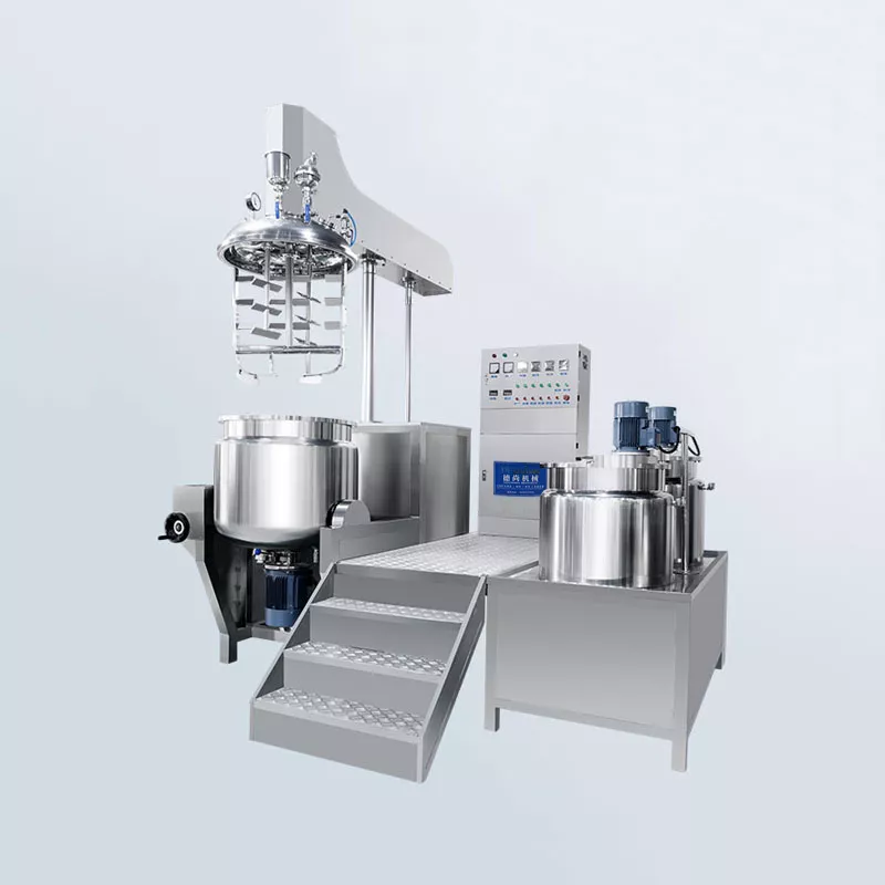 Vacuum Emulsifying Homogenizing Mixer